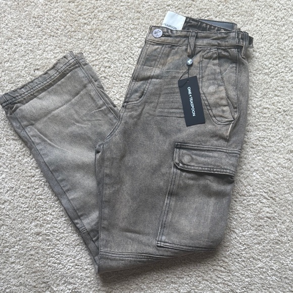 ONE TEASPOON Cargo Motion Denim Pants - Picture 8 of 14